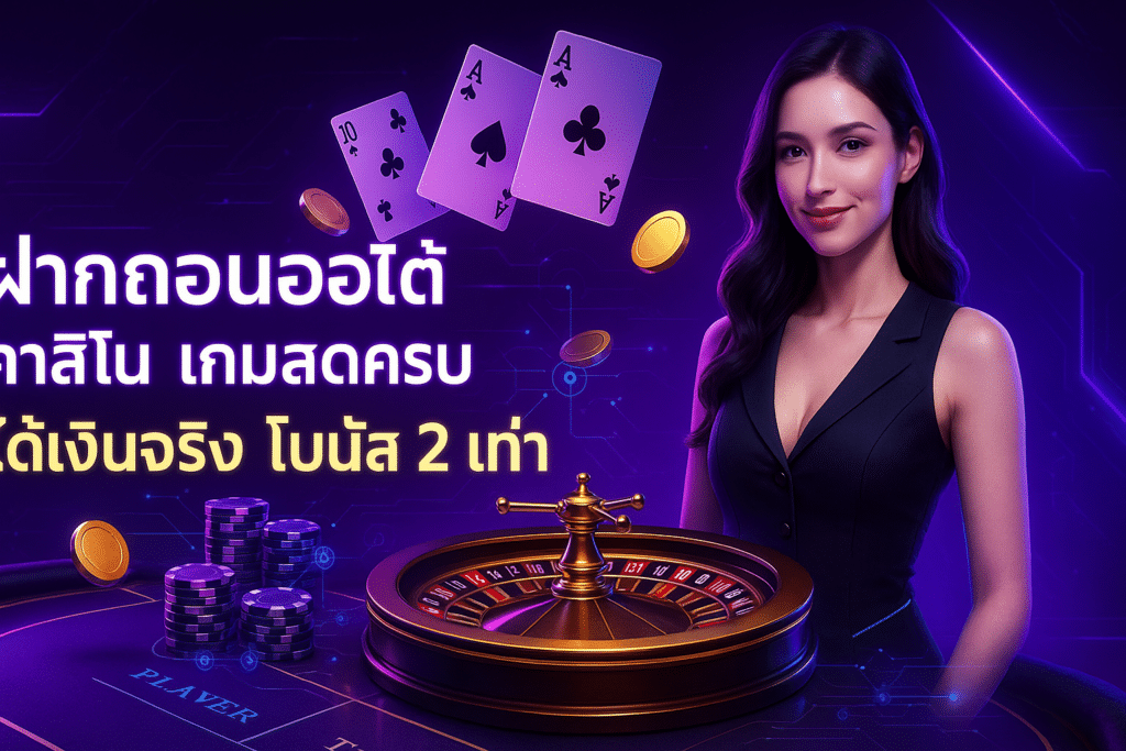 ฝากถอนออโต้ คาสิโน